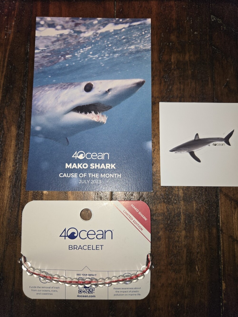4Ocean Bracelet "Mako Shark"